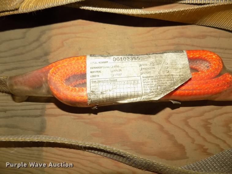 image for item DO9215 (5) full body harnesses with deceleration lanyards