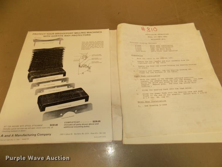 image for item DO9220 Bridgeport Series 2 milling machine