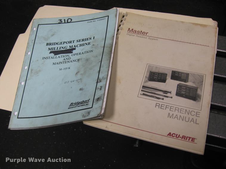 image for item DO9220 Bridgeport Series 2 milling machine