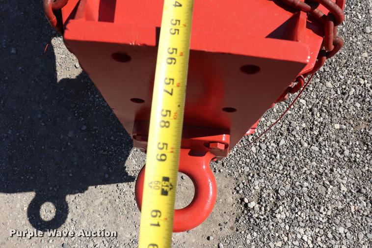 image for item DQ9489 2000 Cronkhite 5110EA equipment trailer