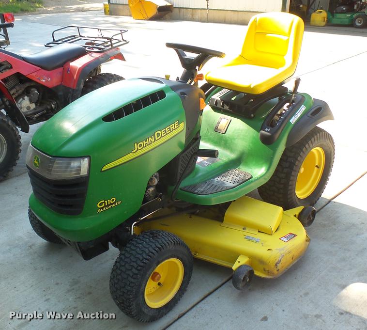 image for item DR9545 John Deere 6110 lawn mower
