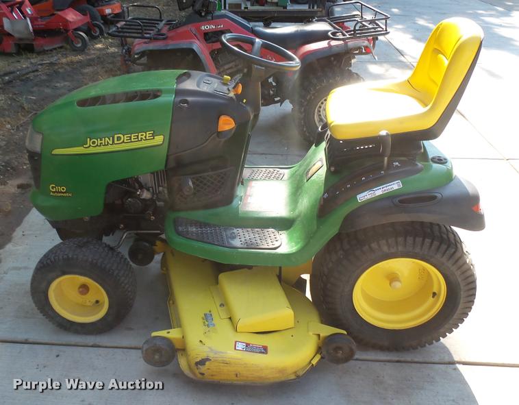 image for item DR9545 John Deere 6110 lawn mower