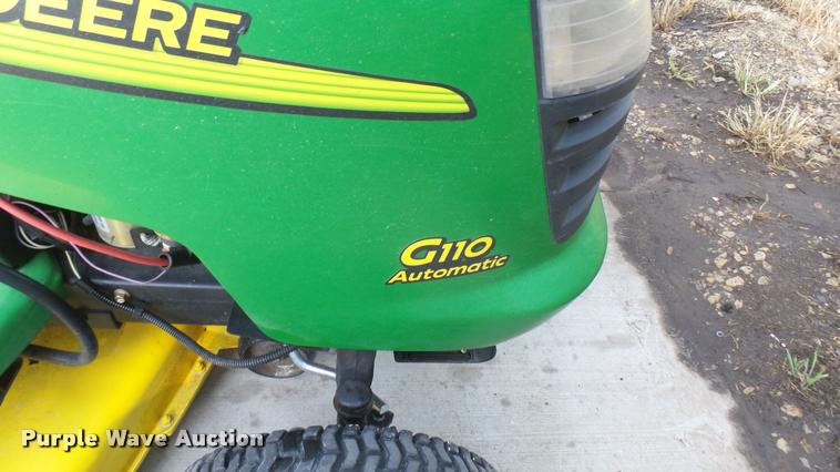 image for item DR9545 John Deere 6110 lawn mower