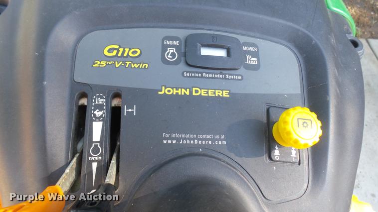 image for item DR9545 John Deere 6110 lawn mower