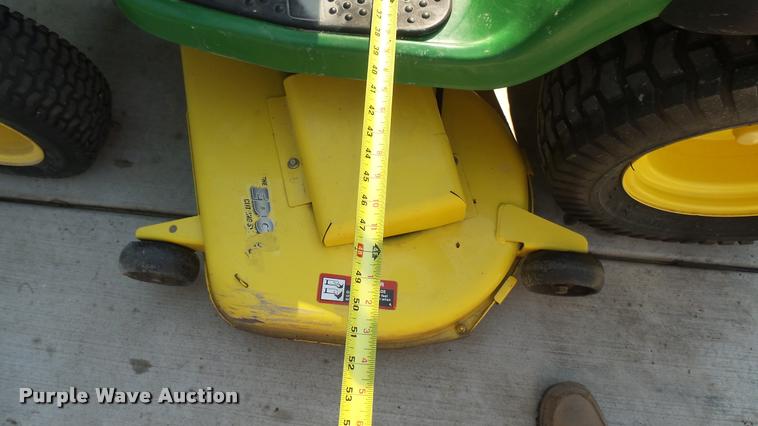 image for item DR9545 John Deere 6110 lawn mower