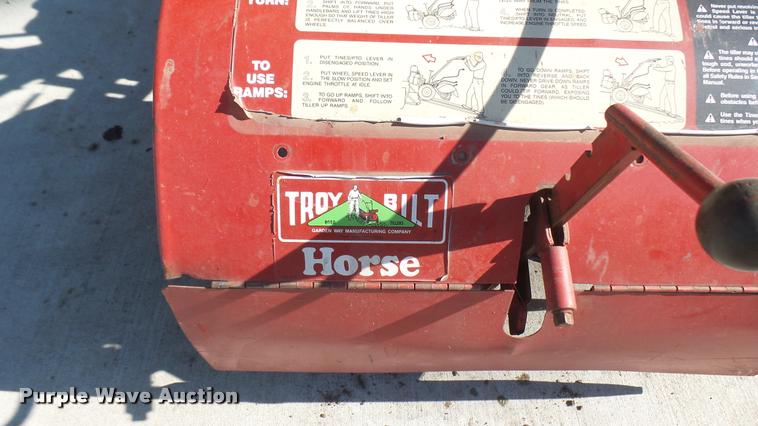 image for item DR9546 Troy-Bilt tiller