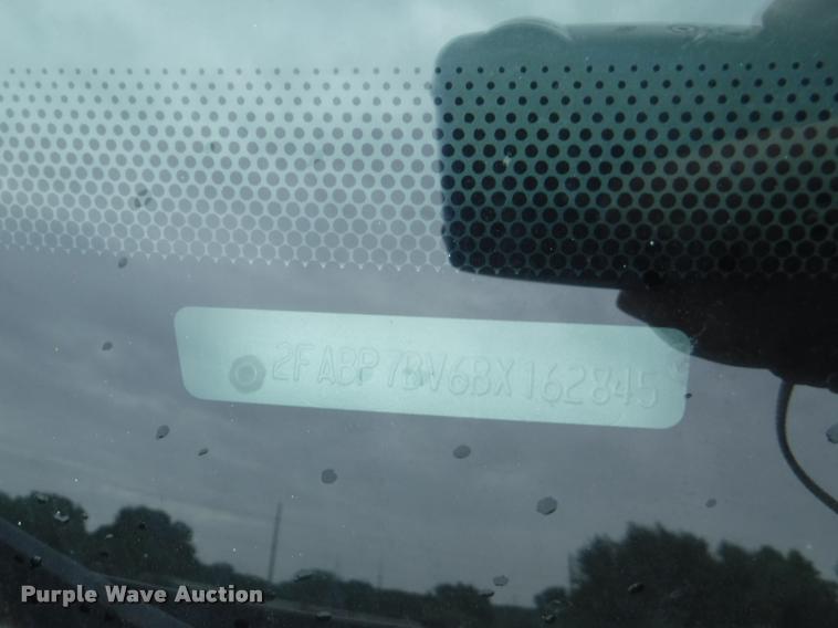 image for item K5928 2011 Ford Crown Victoria Police Interceptor