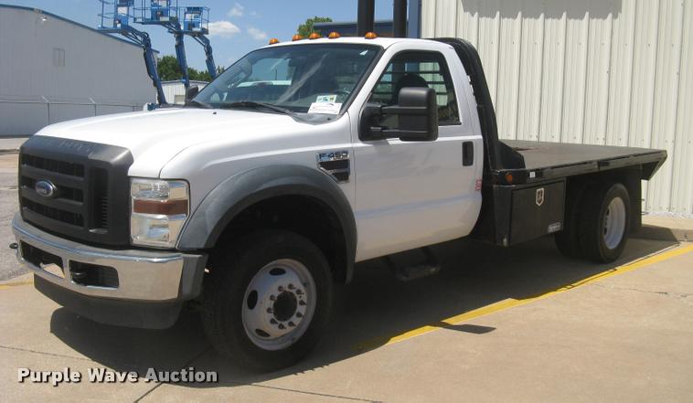 image for item L2309 2009 Ford F450 XL Super Duty flatbed truck