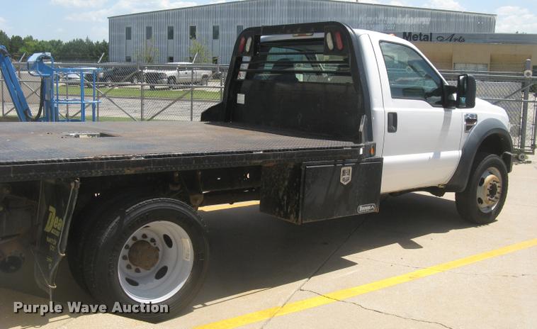 image for item L2309 2009 Ford F450 XL Super Duty flatbed truck