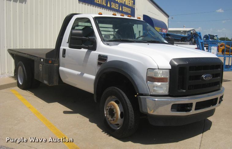 image for item L2309 2009 Ford F450 XL Super Duty flatbed truck