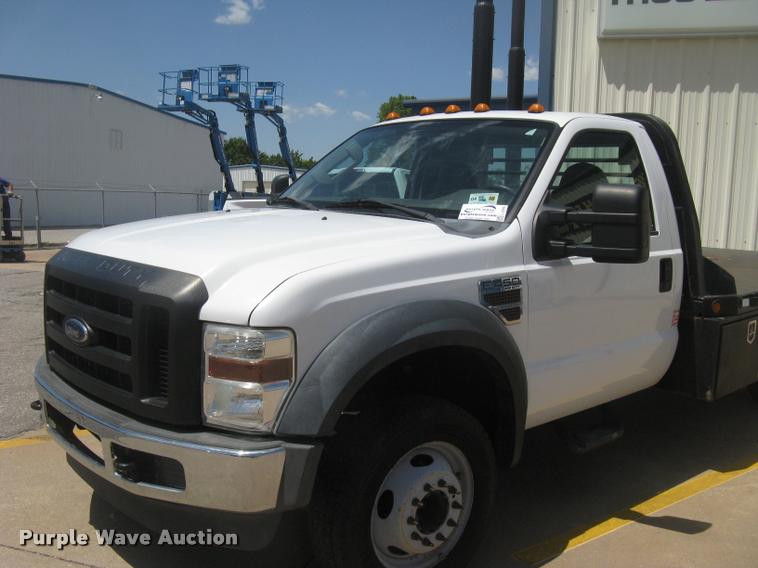 image for item L2309 2009 Ford F450 XL Super Duty flatbed truck