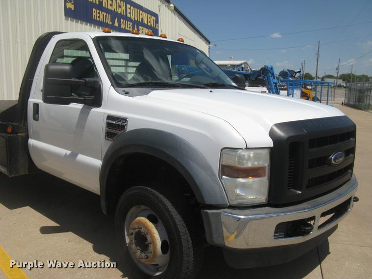 image for item L2309 2009 Ford F450 XL Super Duty flatbed truck