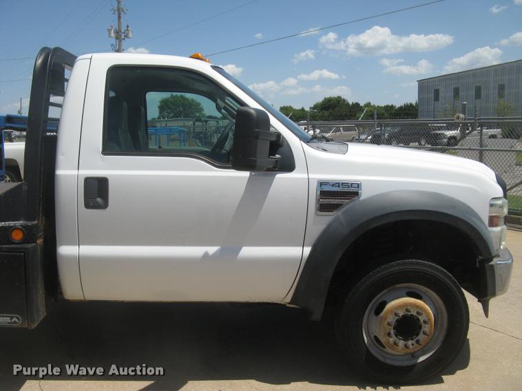 image for item L2309 2009 Ford F450 XL Super Duty flatbed truck
