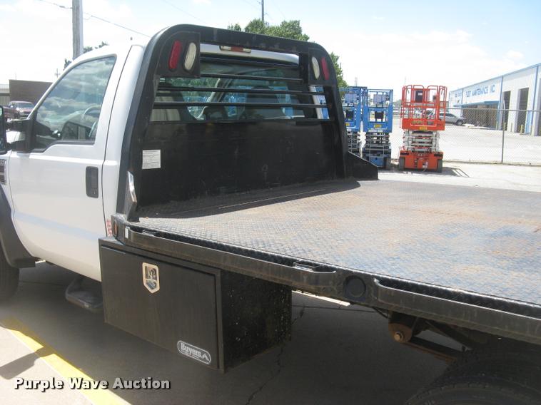 image for item L2309 2009 Ford F450 XL Super Duty flatbed truck