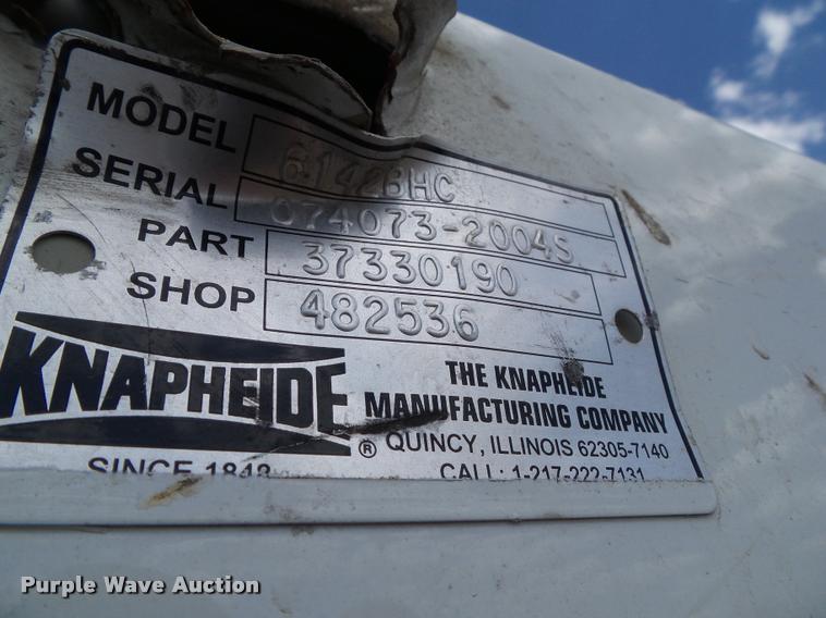 image for item L5544 Knapheide 6142BHC utility bed