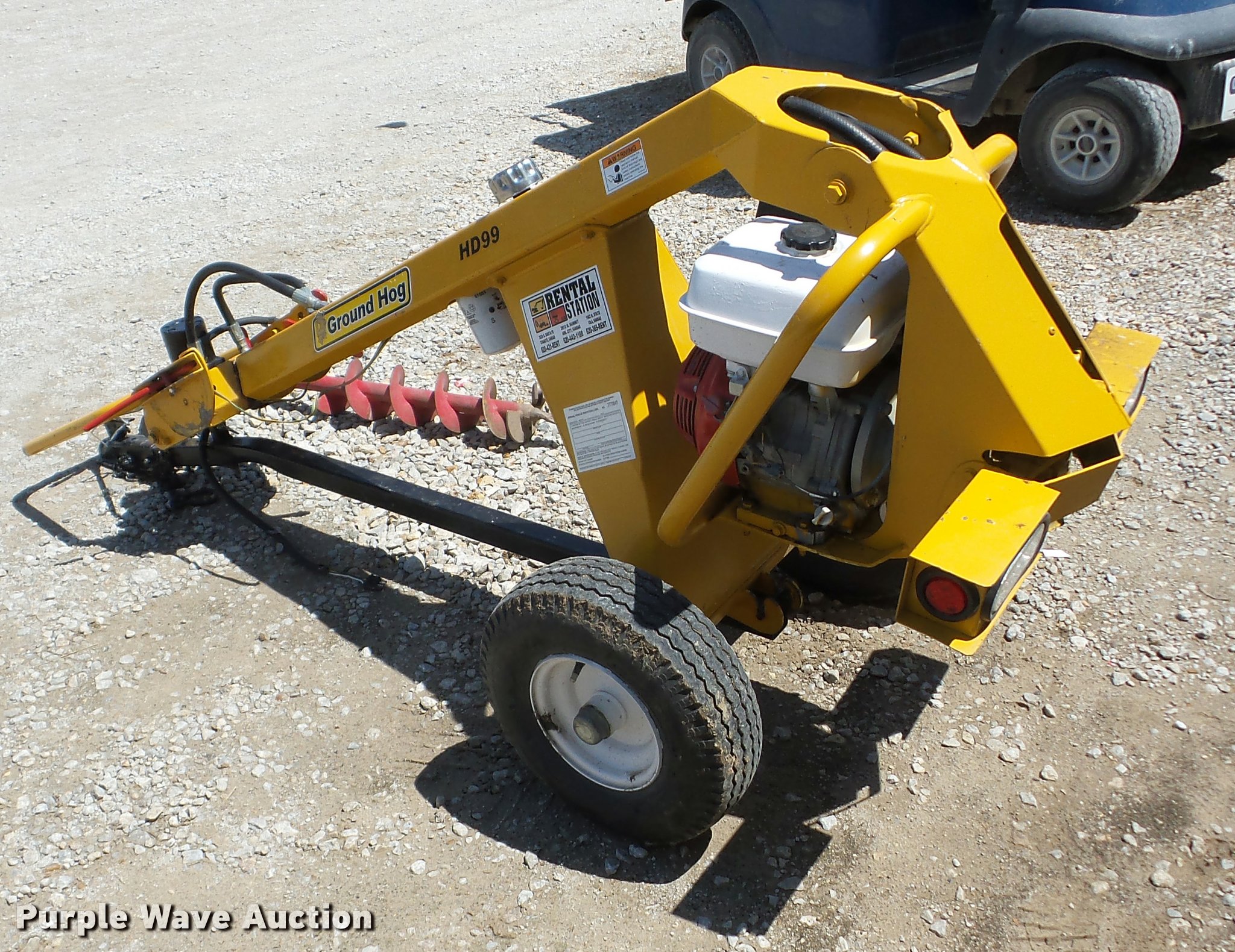 Ground Hog HD99 post hole auger in Chanute, KS Item BI9645 sold