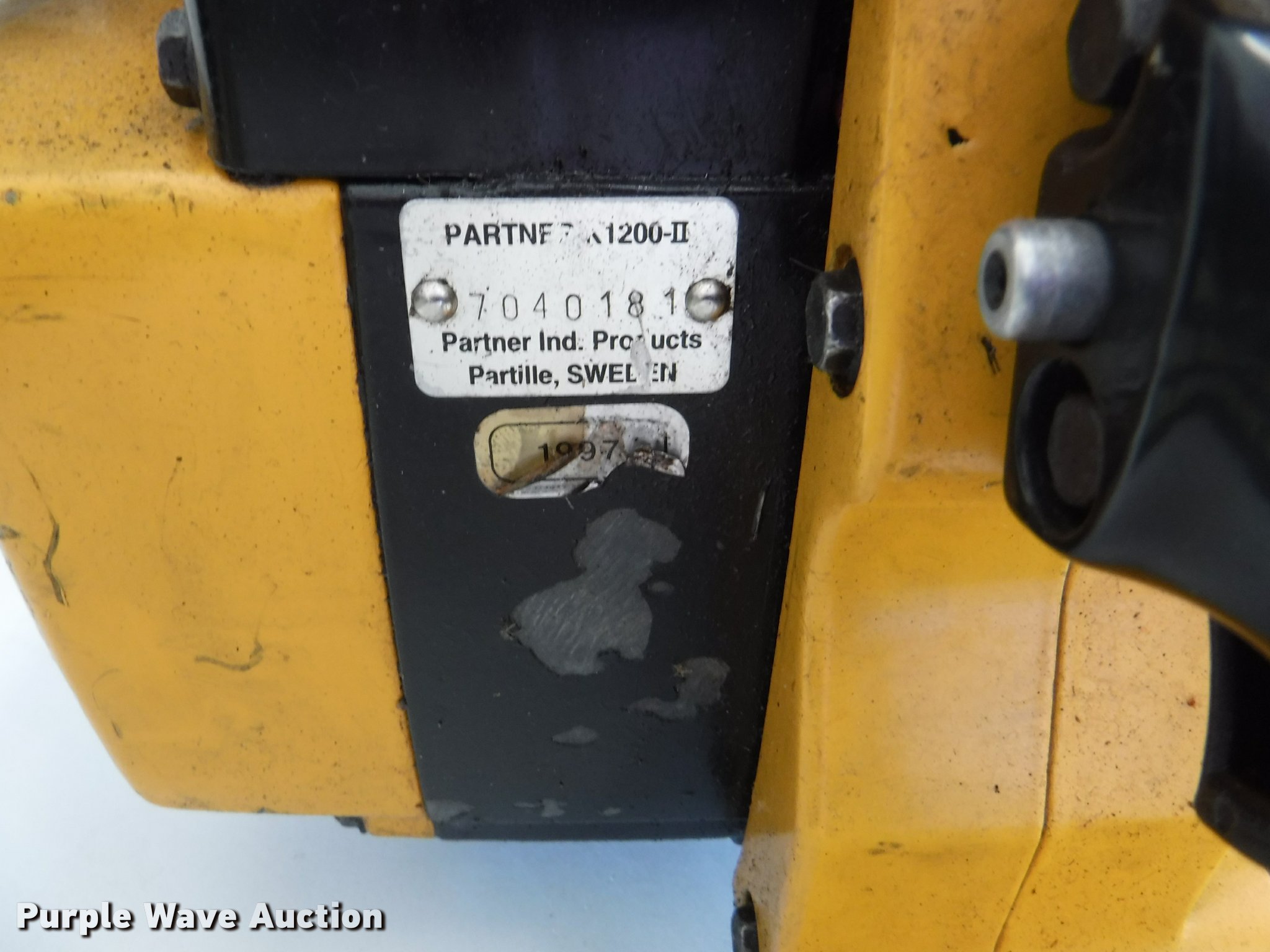 Partner K1200 Mark II cutoff saw in Lawrence, KS | Item BY9833 sold ...