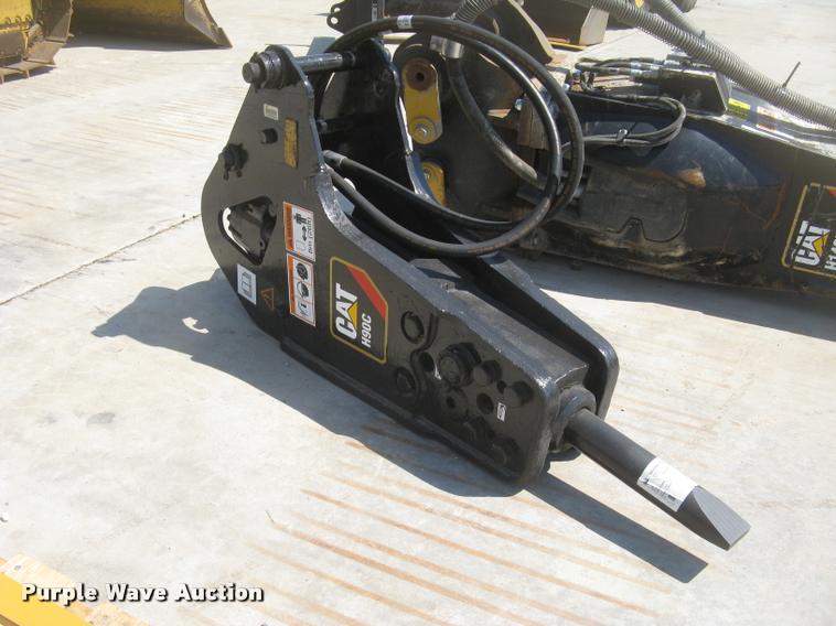 image for item AR9776 2011 Caterpillar H90C hydraulic hammer