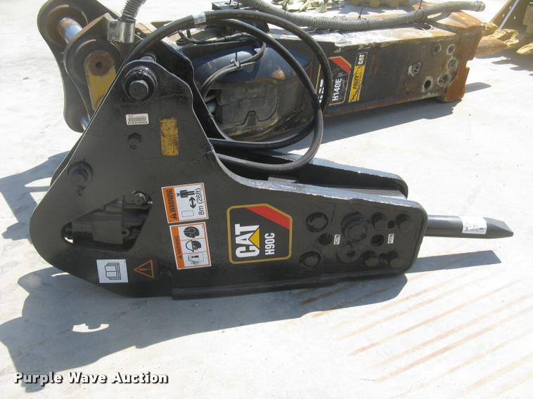 image for item AR9776 2011 Caterpillar H90C hydraulic hammer