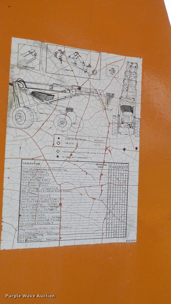 image for item DA6826 SkyTrak 4030 telehandler