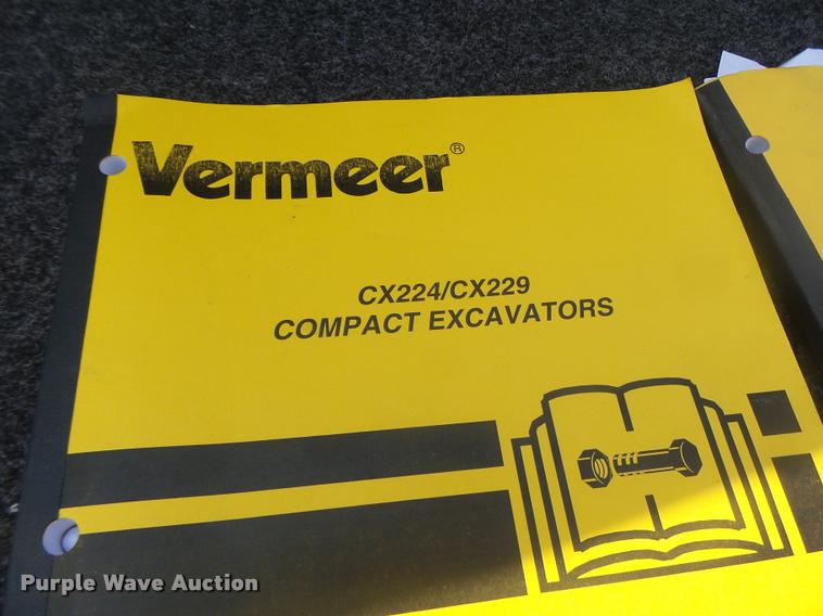 image for item DB1410 2003 Vermeer CX224 mini excavator