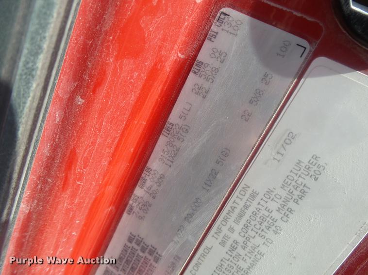 image for item DB1413 2003 Sterling L7500 dump truck