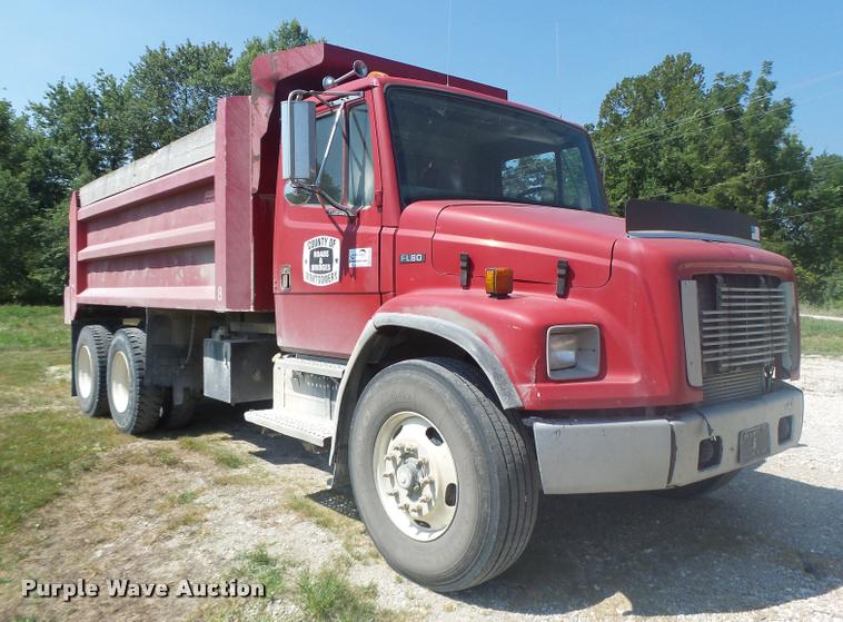 image for item DB1414 2001 Freightliner FL80 dump truck