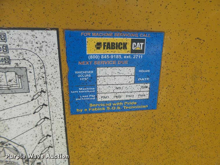 image for item DB5807 2011 Caterpillar 279C skid steer