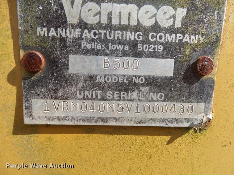 image for item DB7461 Vermeer LM-42 cable plow