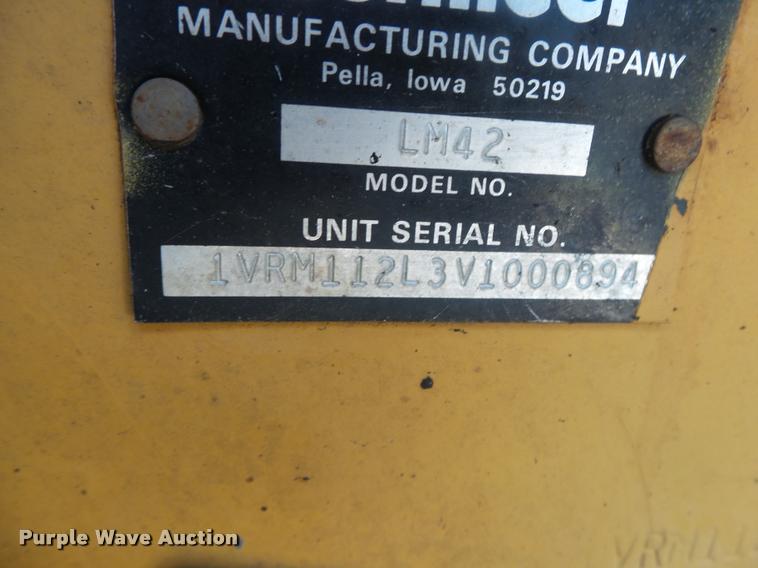 image for item DB7461 Vermeer LM-42 cable plow