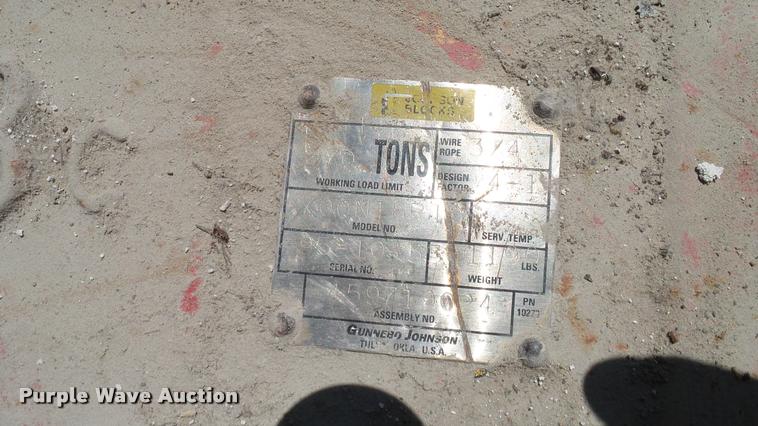 image for item DG9765 Gunnebo Johnson 700N18R snatch block