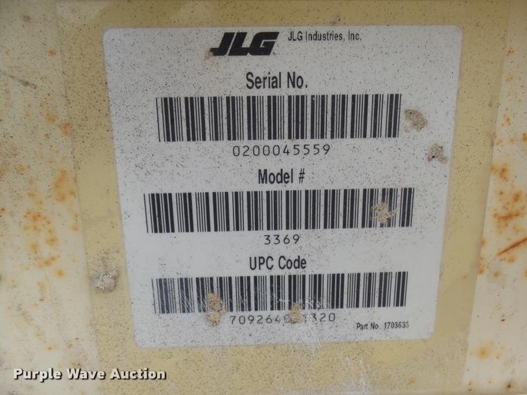 image for item DH9674 1998 JLG 3369E scissor lift