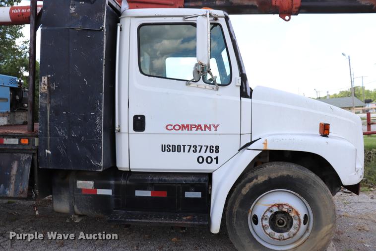 image for item DK9567 1993 Freightliner FL80 crane truck