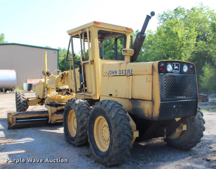 image for item DK9593 John Deere 670A motor grader