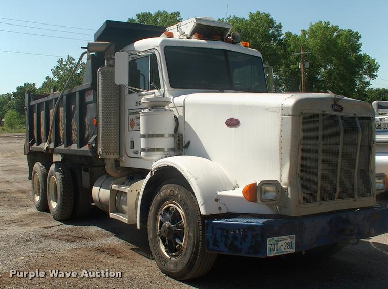 image for item DK9594 1990 Peterbilt dump truck