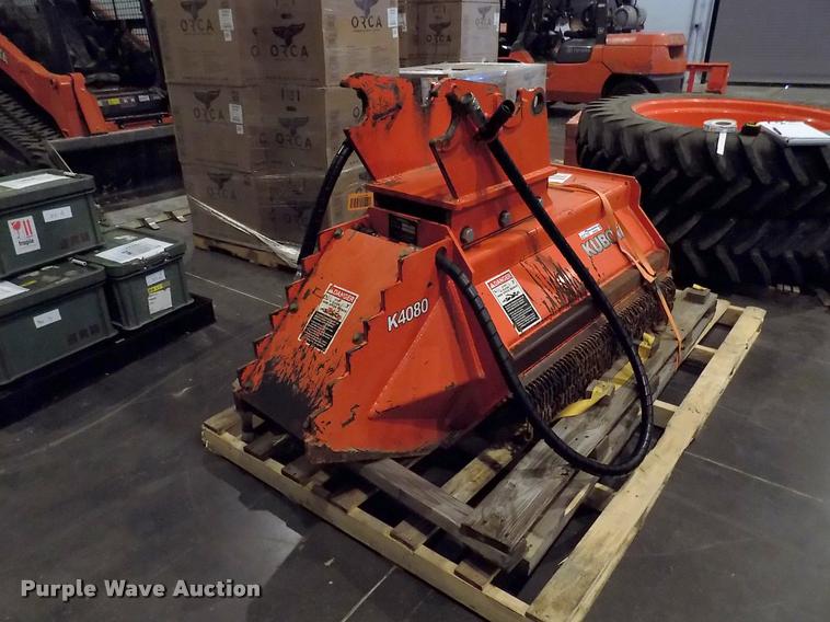 image for item DK9926 Kubota K4080 excavator mower attachment