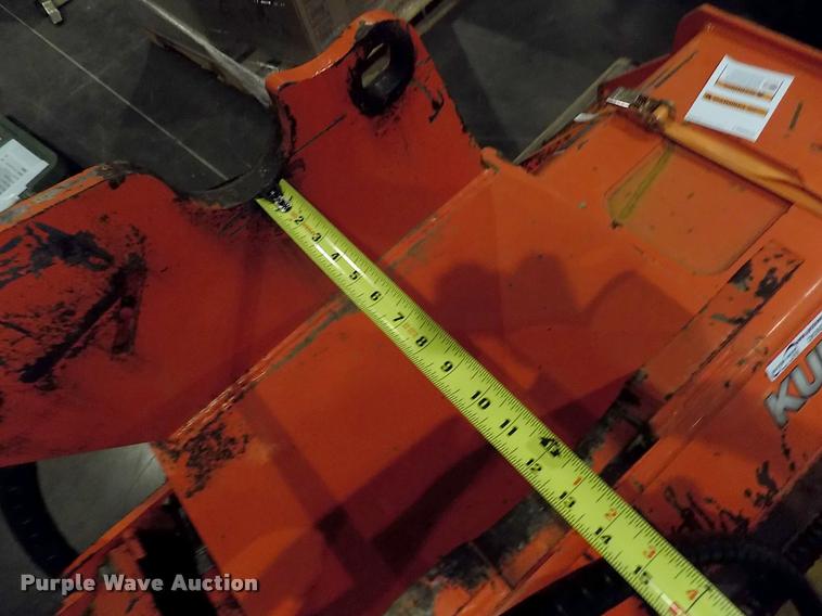 image for item DK9926 Kubota K4080 excavator mower attachment