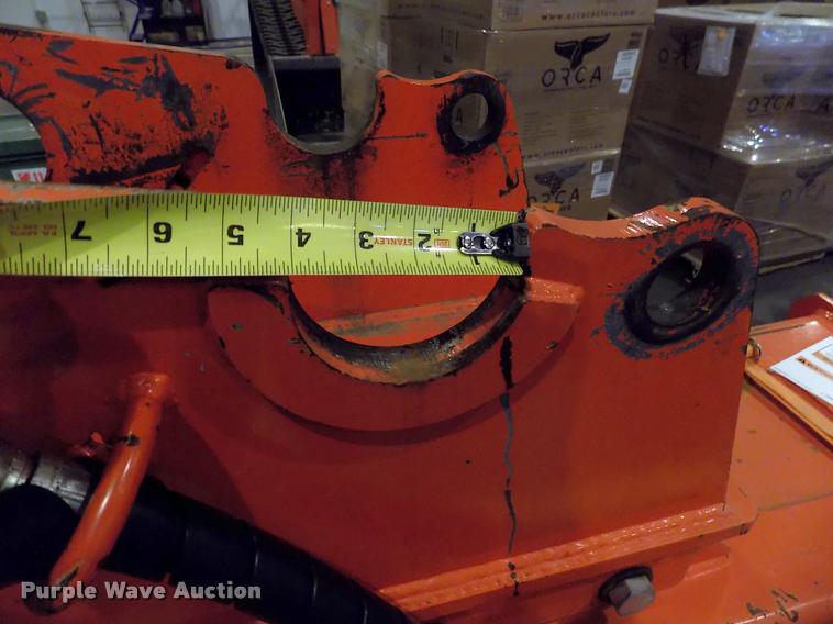 image for item DK9926 Kubota K4080 excavator mower attachment