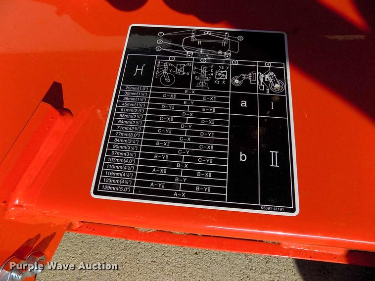 image for item DK9959 Kubota F2690E lawn mower