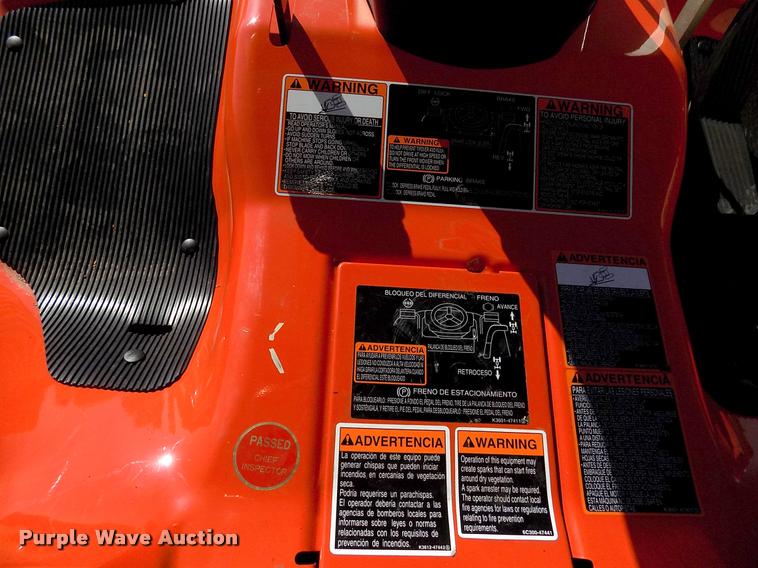 image for item DK9959 Kubota F2690E lawn mower