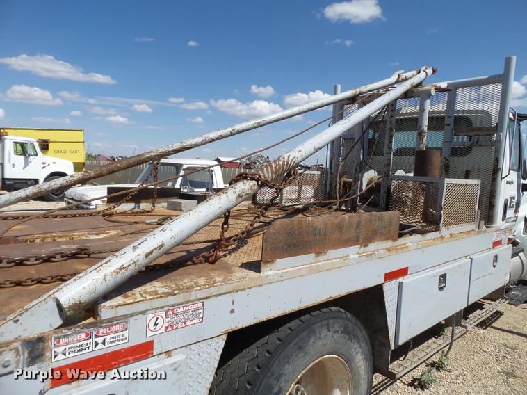 image for item DL9096 2013 International DuraStar 4300 flatbed truck