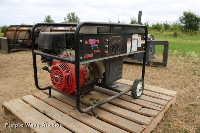 image for item DM9386 Onan Dunlite Power Equipment 5GRBA-378A generator
