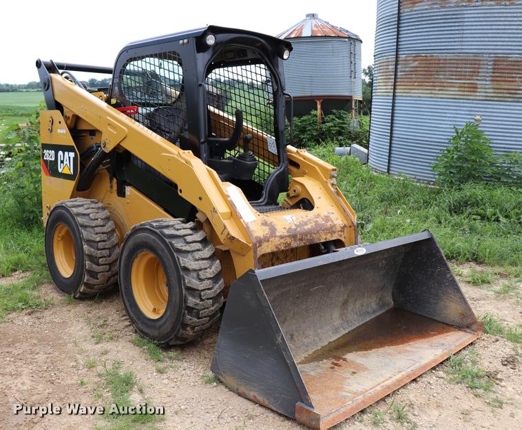 image for item DQ9486 2014 Caterpillar 262D skid steer