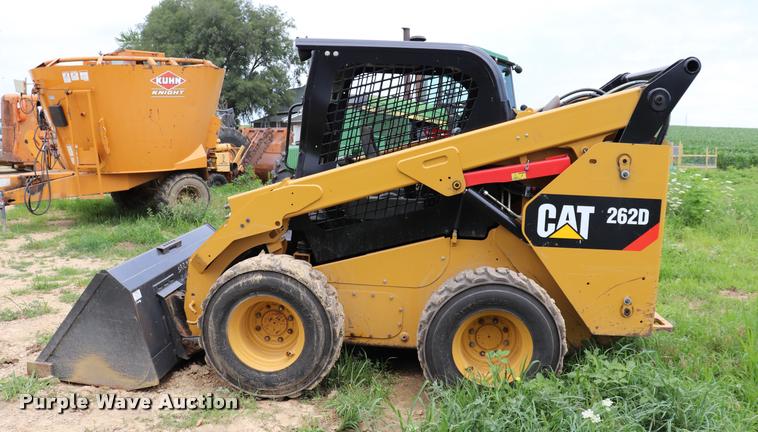 image for item DQ9486 2014 Caterpillar 262D skid steer