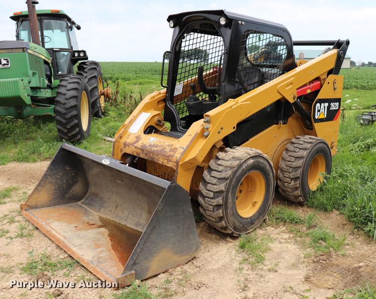 image for item DQ9486 2014 Caterpillar 262D skid steer