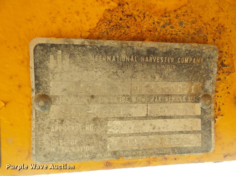 image for item G1257 International H65C Wheel loader