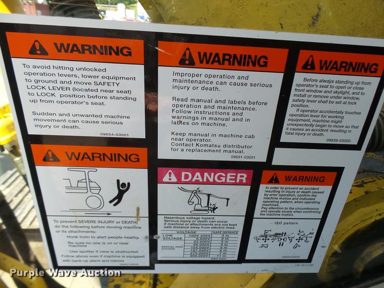 image for item K1848 2005 Komatsu 300LC-7L excavator