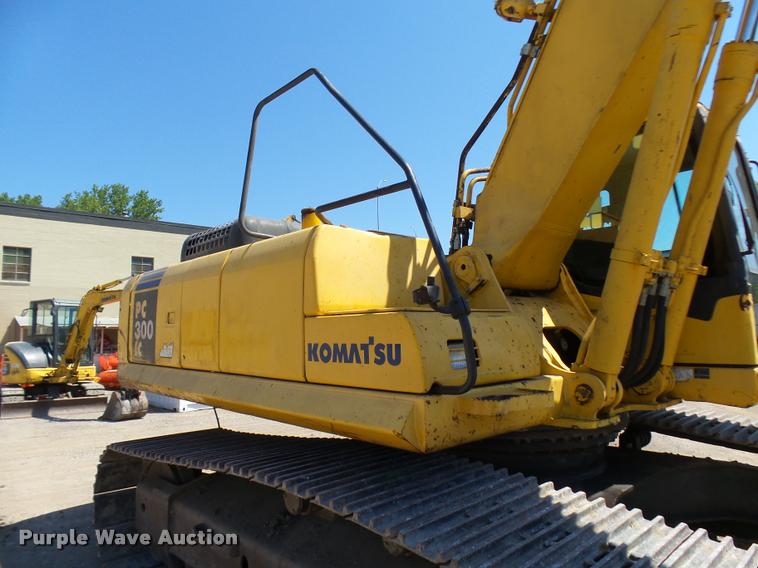 image for item K1849 2004 Komatsu 300LC-7L excavator