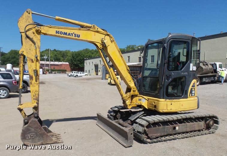 image for item K1850 2005 Komatsu PC40MR-2 mini excavator