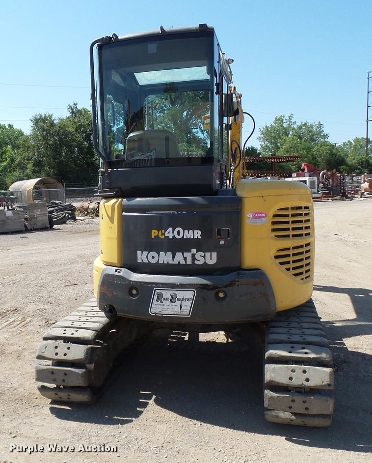 image for item K1850 2005 Komatsu PC40MR-2 mini excavator